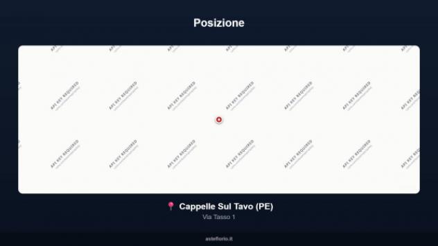 Immobile in asta di 89 m² con più di 5 locali in vendita a Cappelle sul Tavo - Foto 8