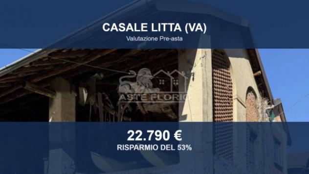 Immobile in asta di 88 m², box auto in vendita a Casale Litta