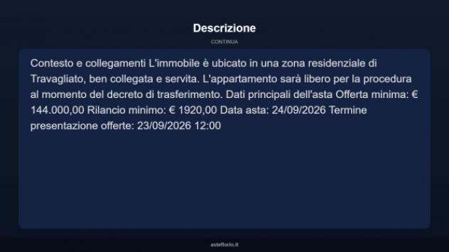 Immobile in asta di 90 m² con più di 5 locali e box auto in vendita a Travagliato - Foto 4