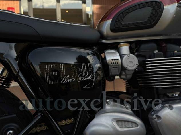 TRIUMPH Bonneville T120 ELVIS PRESLEY numerata 734/925 rif. 23013049 - Foto 10
