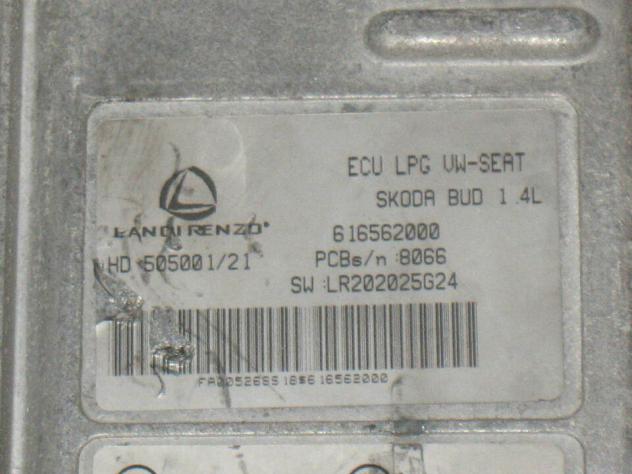 616562000 ECU VW seat skoda gpl lpg 1.4 616562000 lr202025g24 - Foto 2