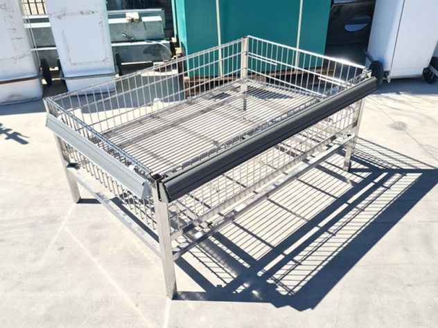 alzatina per pallet in filo usata