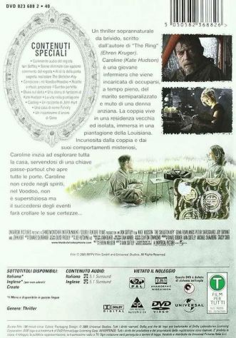 DVD The Skeleton Key con Kate Hudson e Gena Rowlands Universal Pictures, 2005 - Foto 2