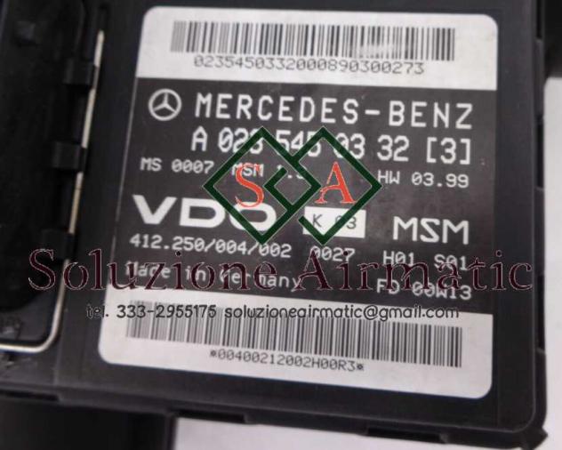 Mercedes Classe A misuratore massa aria A0235450332 - Foto 2