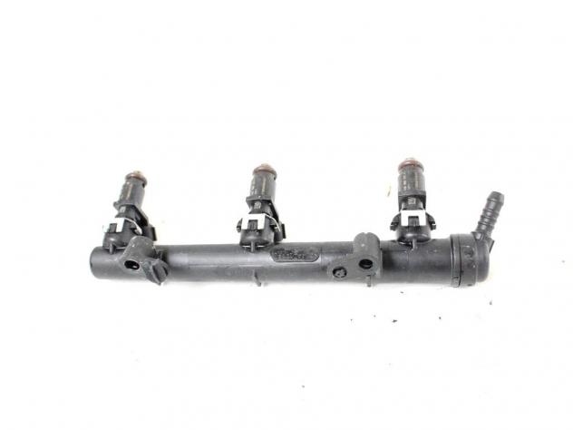 04C133313R TUBO INIEZIONE CON SERIE INIETTORI BENZINA VOLKSWAGEN POLO 1.0 B 55KW 5M 5P (2016) RICAMBIO USATO 04E906031F - Foto 3