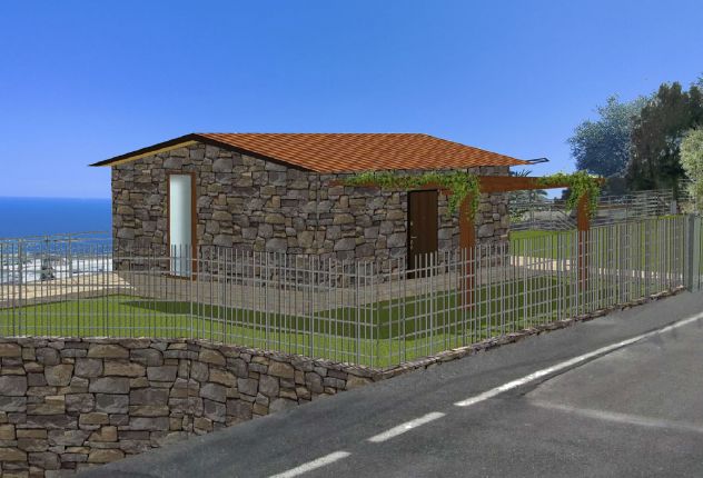 T06 Sanremo terreno con progetto approvato per villetta con vista panoramica - Foto 2
