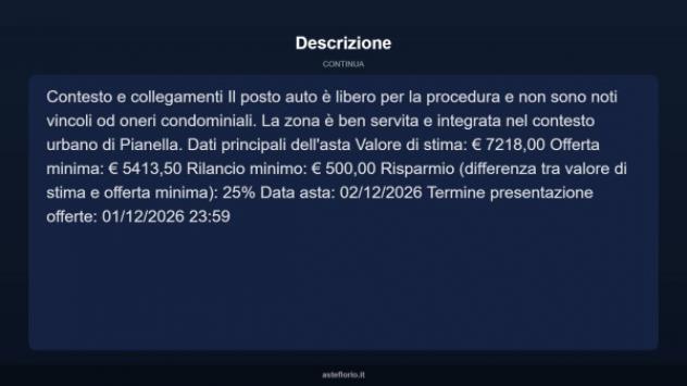 Immobile in asta di 24 m² in vendita a Pianella - Foto 6