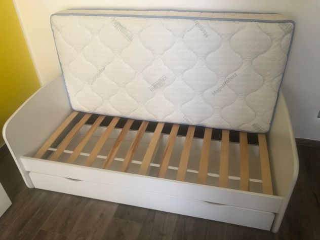Lettino Babydreams bianco + Materasso Magniflex - Foto 2