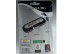 Gadget Juventus radiolina in fm con cuffie in confezione