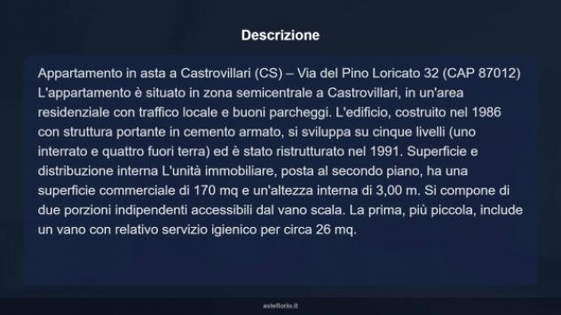 Immobile in asta di 170 m² con più di 5 locali in vendita a Castrovillari - Foto 7