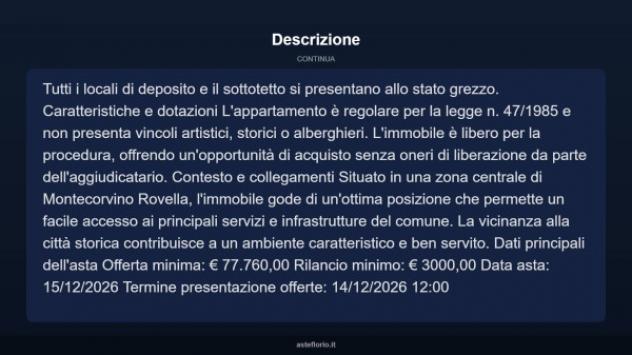 Immobile in asta di 103 m² in vendita a Montecorvino Rovella - Foto 4