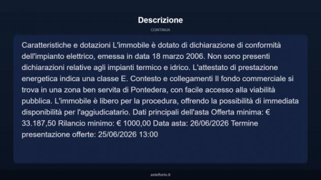 Immobile in asta di 162 m² in vendita a Pontedera - Foto 4