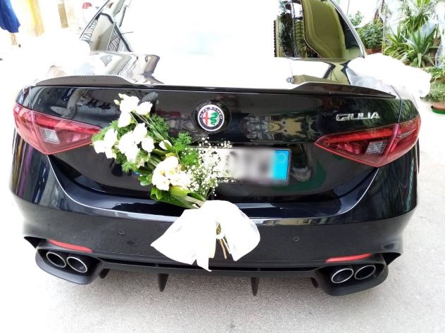 Noleggio matrimonio Alfa Romeo Giulia Quadrifoglio - Foto 4