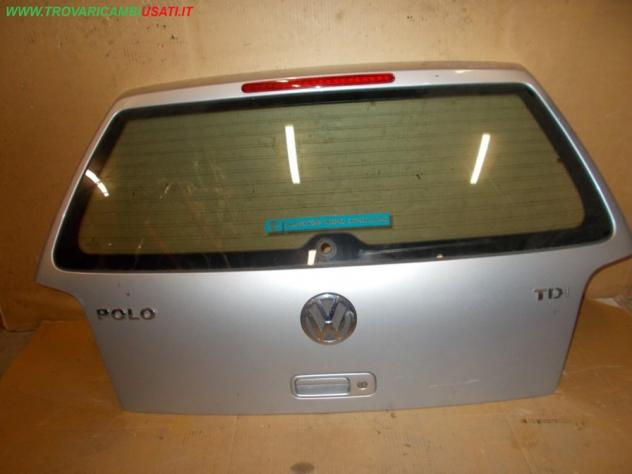PORTELLO ARGENTO CON MOT. VOLKSWAGEN POLO (6N)  Carrozzeria  Lamierati esterni  Portello  Portello post. VOLKSWAGEN - POLO - 01-09-1994 - 01-09-2001