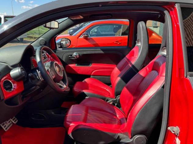 ABARTH 595C C 1.4 Turbo T-Jet MTA PELLE ROSSA rif. 24063198 - Foto 6