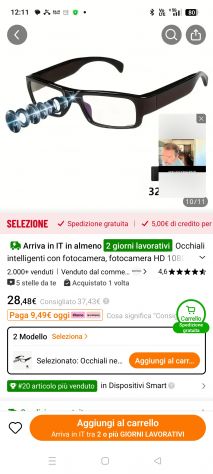 Occhiali Spy nuovi