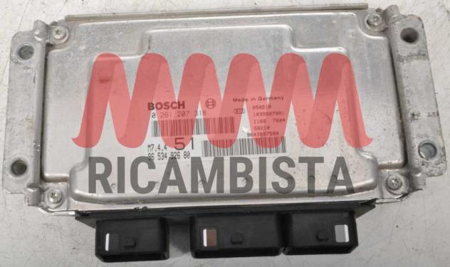 0261207318 9653492680 Citroen Xsara 1.6 centralina motore Bosch