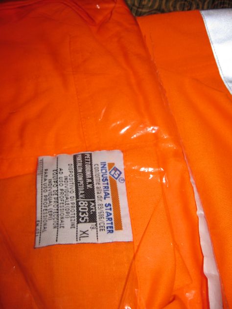 TRE Pantalone/Pettorina Alta Visibilità Taglia XL (NUOVI) - Foto 3