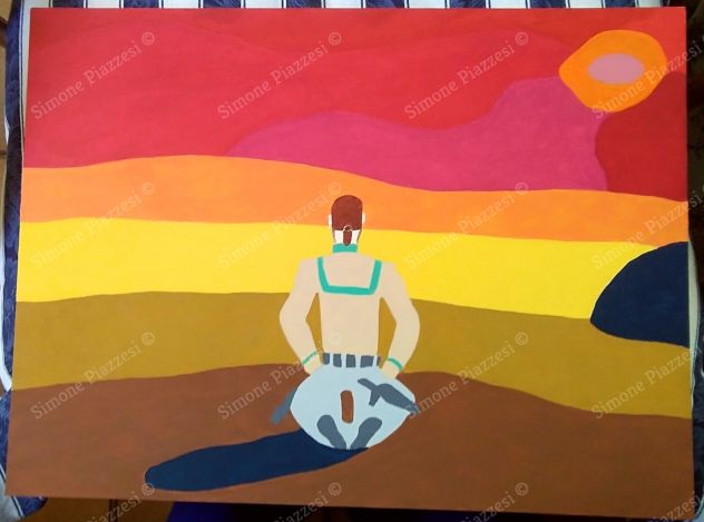 Quadro di Simone Piazzesi - KANAN (2021)