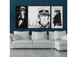 Set Quadri Corto maltese dipinto a mano