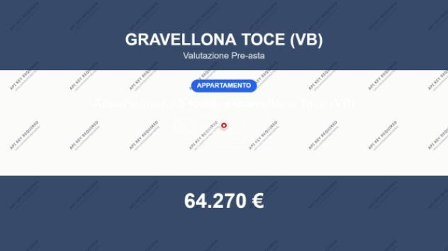 Immobile in asta di 109 m² in vendita a Gravellona Toce