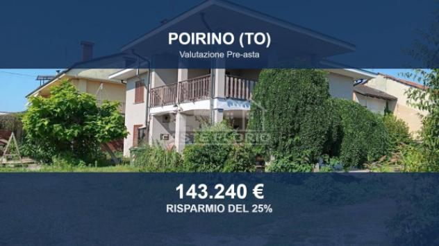 Immobile in asta di 256 m² con più di 5 locali e box auto doppio in vendita a Poirino