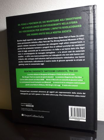 LA STORIA dei VIDEOGAME IN 64 OGGETTI, Harper Collins Italia 1^ Ed. 2021. - Foto 3