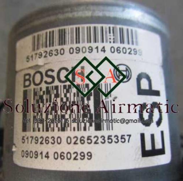 0265235357 Alfa GT (937) centralina gruppo pompa ABS Bosch - Foto 2