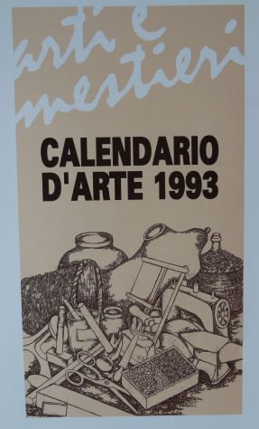 Calendario d'arte 1993