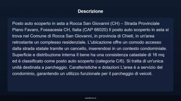 Immobile in asta di 16 m² in vendita a Rocca San Giovanni - Foto 4