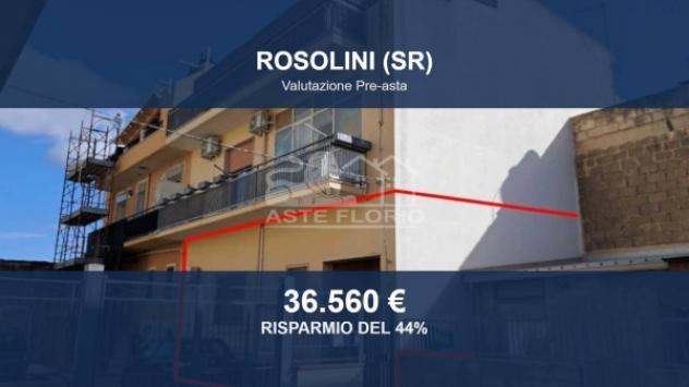Immobile in asta di 96 m², box auto in vendita a Rosolini