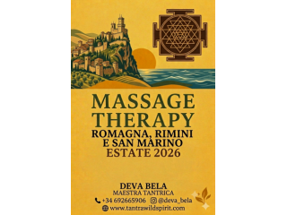 Massaggi - benessere Rimini - MASSAGGIO TANTRA  DELLA LIBERAZIONE  CON DEVA E TEAM Tel:3296539830