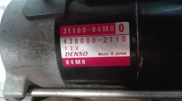 Motorino avviamento Suzuki Celerio 1.0 del 2016 (31100-84M00) - Foto 4