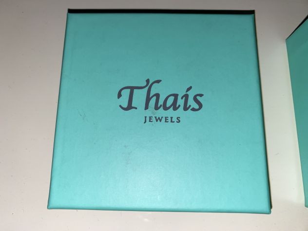 SCATOLA CON COPERCHIO+CUSCINO+CERTIFICATO,UNISEX,Marca”THAIS JEWELS”MADE IN ITAL - Foto 2