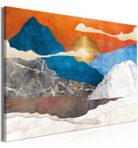 Quadro Montagne Naif 90x60 E 120x80 ARREDALACASA