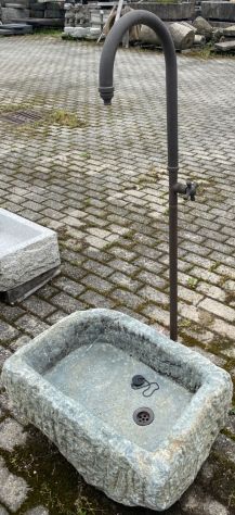 Fontana in pietra granito con rubinetto alto - Foto 7