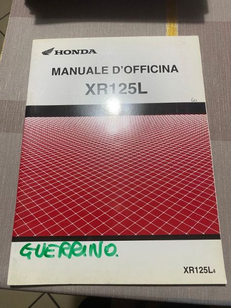 XR125L Manuale officina manutenzione moto Honda originale - Foto 3