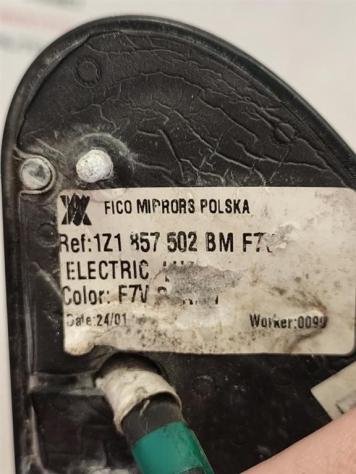 SPECCHIETTO RETROVISORE DESTRO SKODA Octavia Berlina 3° Serie 8FILI 1Z1857502BM (0411) - Foto 4