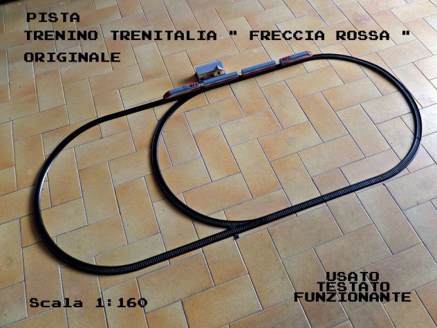 Trenino Trenitalia Frecciarossa Scala 1: 160 (usato) funzionante