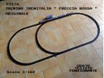 Trenino Trenitalia Frecciarossa Scala 1: 160 (usato) funzionante