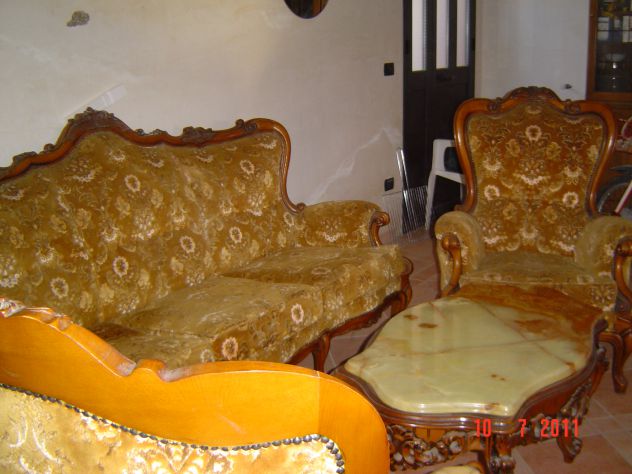 vendo salotto completo di tavolino - Foto 4