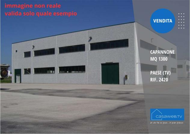 2420 - Capannone 1300 mq a Paese (TV) Rif. 2420 - Foto 3