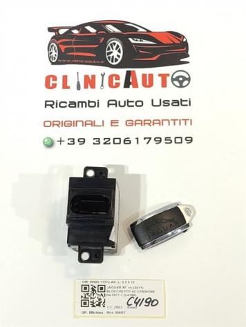 BLOCCHETTO ACCENSIONE JAGUAR XF Serie 6W83-11572-AK 306DT (1115)