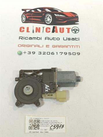 MOTORINO ALZAVETRO ANTERIORE DESTRA FORD Kuga Serie (CBS) 0130822733 TXMA (1315) - Foto 2
