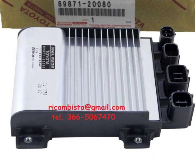 89871-20080 Denso Centralina gestione iniettori Toyota Hilux
