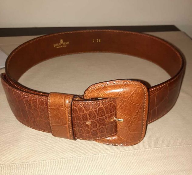 CINTA IN PELLE PAOLO MASI DONNA FIRENZE