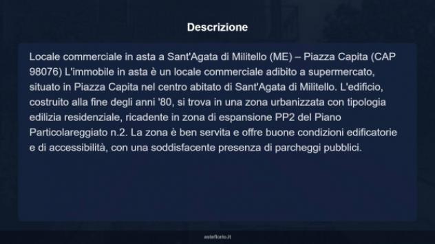 Immobile in asta di 504 m² in vendita a Sant'Agata di Militello - Foto 4