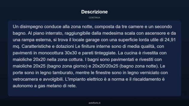 Immobile in asta di 100 m² con più di 5 locali e box auto in vendita a Soriano nel Cimino - Foto 16