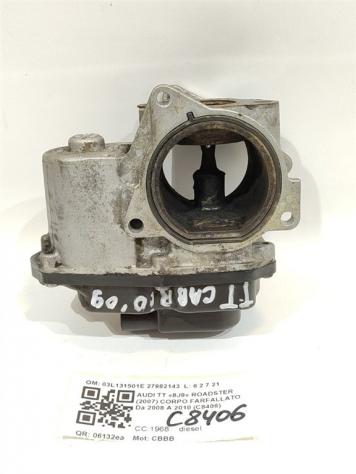 CORPO FARFALLATO AUDI TT Cabrio Serie (8J3) 03L131501E 27982143 CBB diesel 1968 (0614)