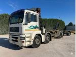 MAN MAN TGA 35.440 USATO SCARRABILE CON GRU E POLIPO rif. 24148776